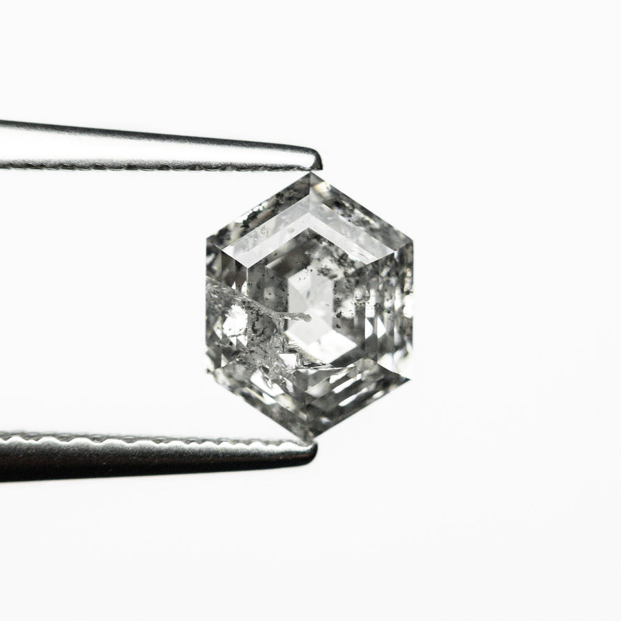 The 1.38ct 7.31x5.59x3.97mm Hexagon Step Cut 🇨🇦 23979-01 by East London jeweller Rachel Boston | Discover our collections of unique and timeless engagement rings, wedding rings, and modern fine jewellery. - Rachel Boston Jewellery