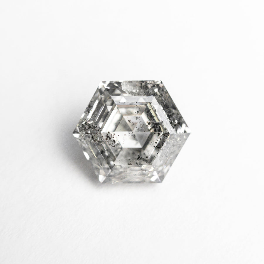 The 1.75ct 7.96x6.94x4.23mm Hexagon Step Cut 🇨🇦 24551-01 by East London jeweller Rachel Boston | Discover our collections of unique and timeless engagement rings, wedding rings, and modern fine jewellery. - Rachel Boston Jewellery