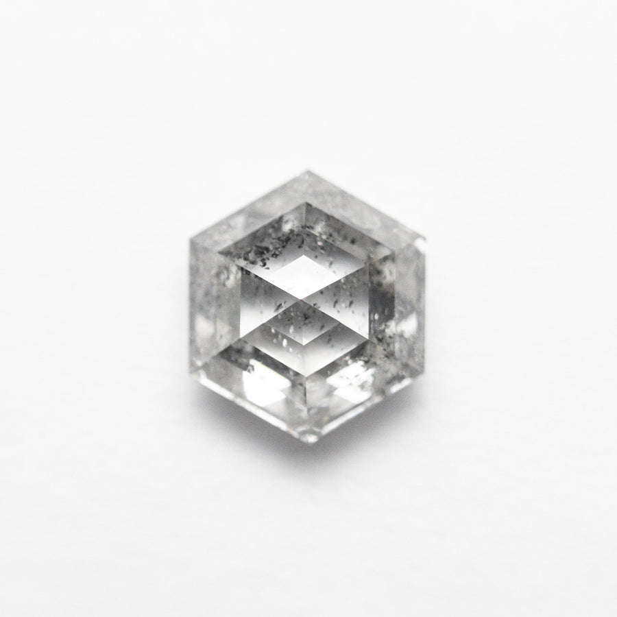 The 1.75ct 7.96x6.94x4.23mm Hexagon Step Cut 🇨🇦 24551-01 by East London jeweller Rachel Boston | Discover our collections of unique and timeless engagement rings, wedding rings, and modern fine jewellery. - Rachel Boston Jewellery