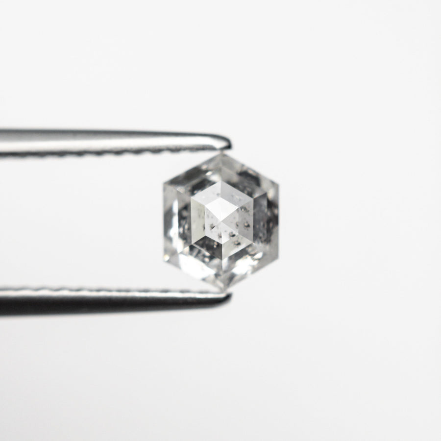 The 0.95ct 6.26x5.20x3.56mm Hexagon Step Cut 🇨🇦 24576-01 by East London jeweller Rachel Boston | Discover our collections of unique and timeless engagement rings, wedding rings, and modern fine jewellery. - Rachel Boston Jewellery