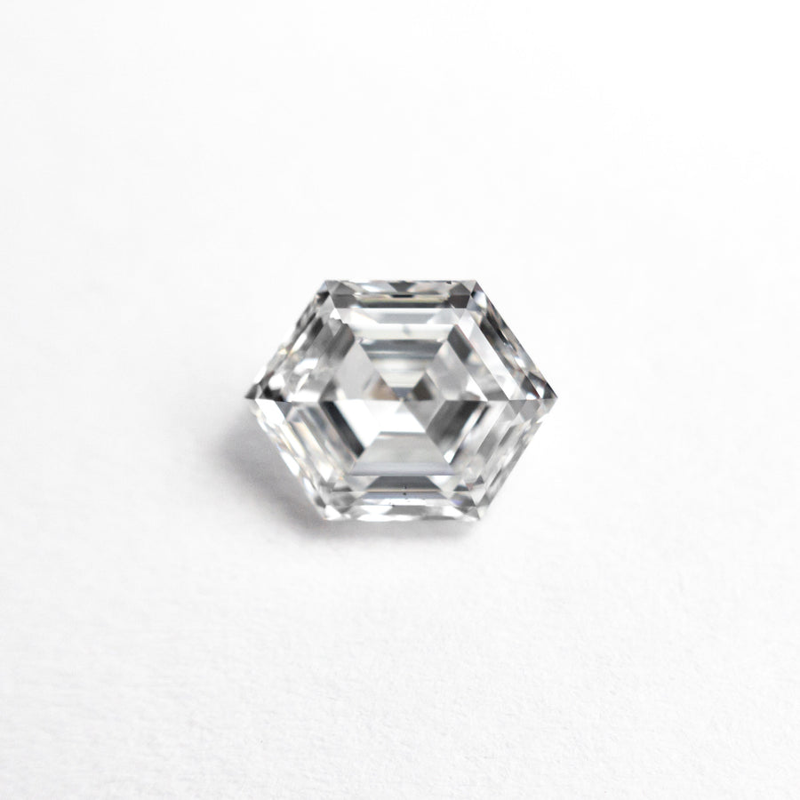 The 1.00ct 7.20x5.52x3.37mm SI2 G Hexagon Step Cut 🇨🇦 24899-01 by East London jeweller Rachel Boston | Discover our collections of unique and timeless engagement rings, wedding rings, and modern fine jewellery. - Rachel Boston Jewellery