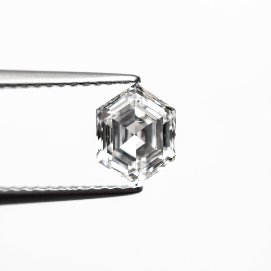 The 1.00ct 7.20x5.52x3.37mm SI2 G Hexagon Step Cut 🇨🇦 24899-01 by East London jeweller Rachel Boston | Discover our collections of unique and timeless engagement rings, wedding rings, and modern fine jewellery. - Rachel Boston Jewellery