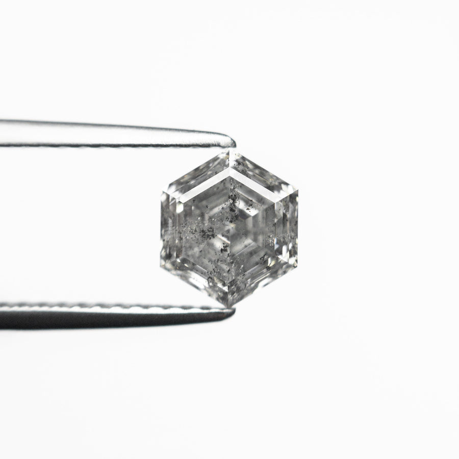 The 1.23ct 6.95x5.93x3.99mm Hexagon Step Cut 🇨🇦 24911-01 by East London jeweller Rachel Boston | Discover our collections of unique and timeless engagement rings, wedding rings, and modern fine jewellery. - Rachel Boston Jewellery