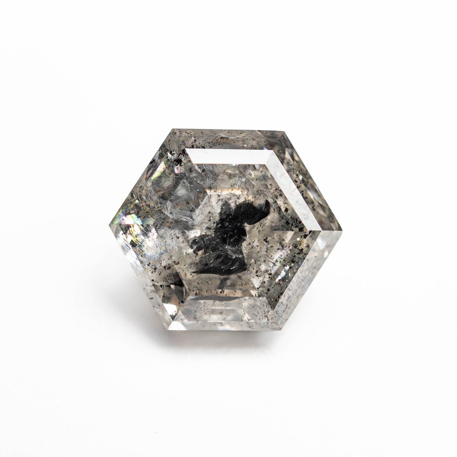 The 1.95ct 8.12x6.95x4.52mm Hexagon Step Cut 🇨🇦 24916-01 by East London jeweller Rachel Boston | Discover our collections of unique and timeless engagement rings, wedding rings, and modern fine jewellery. - Rachel Boston Jewellery