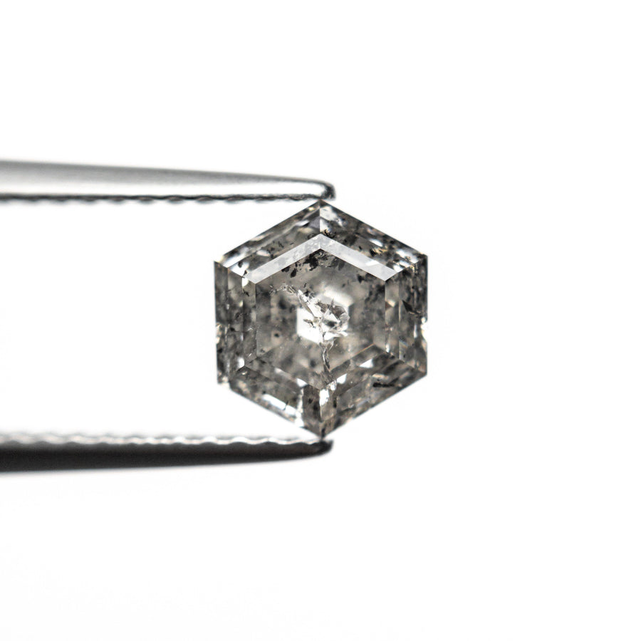 The 1.22ct 6.98x5.91x3.95mm Hexagon Step Cut 🇨🇦 24935-01 by East London jeweller Rachel Boston | Discover our collections of unique and timeless engagement rings, wedding rings, and modern fine jewellery. - Rachel Boston Jewellery