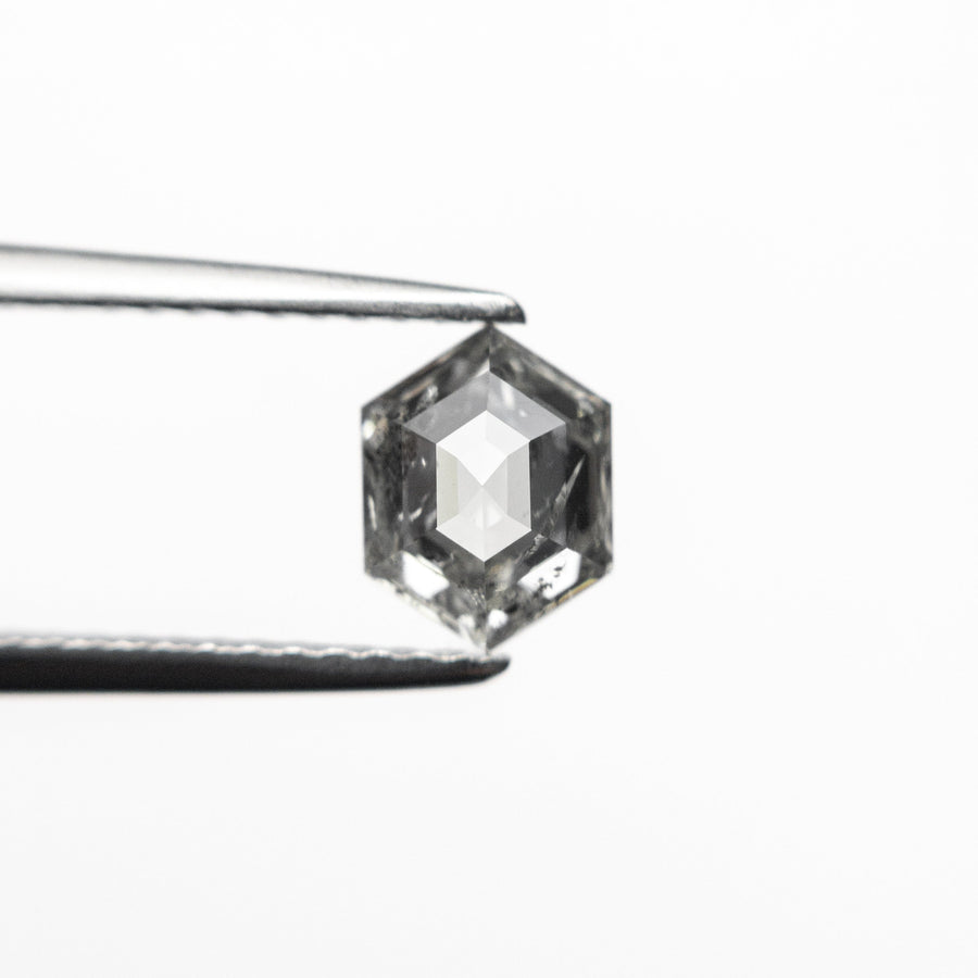 The 0.89ct 6.73x5.13x3.45mm Hexagon Step Cut 🇨🇦 24957-01 by East London jeweller Rachel Boston | Discover our collections of unique and timeless engagement rings, wedding rings, and modern fine jewellery. - Rachel Boston Jewellery