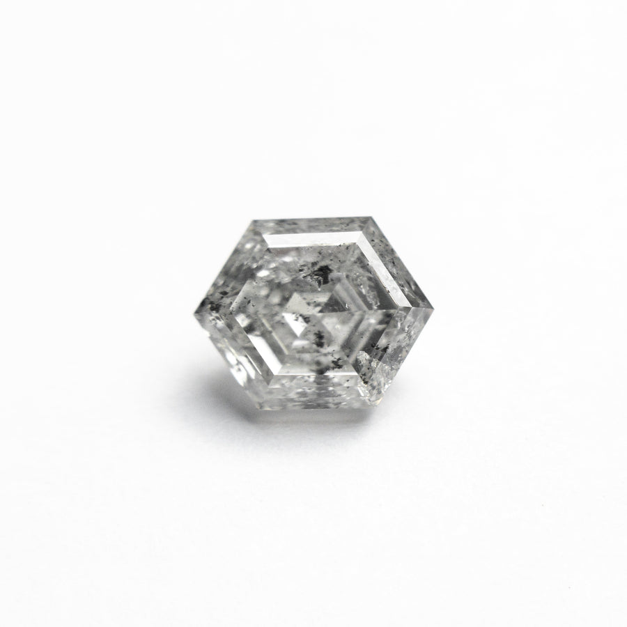 The 1.37ct 7.60x6.11x3.93mm Hexagon Step Cut 🇨🇦 24959-01 by East London jeweller Rachel Boston | Discover our collections of unique and timeless engagement rings, wedding rings, and modern fine jewellery. - Rachel Boston Jewellery