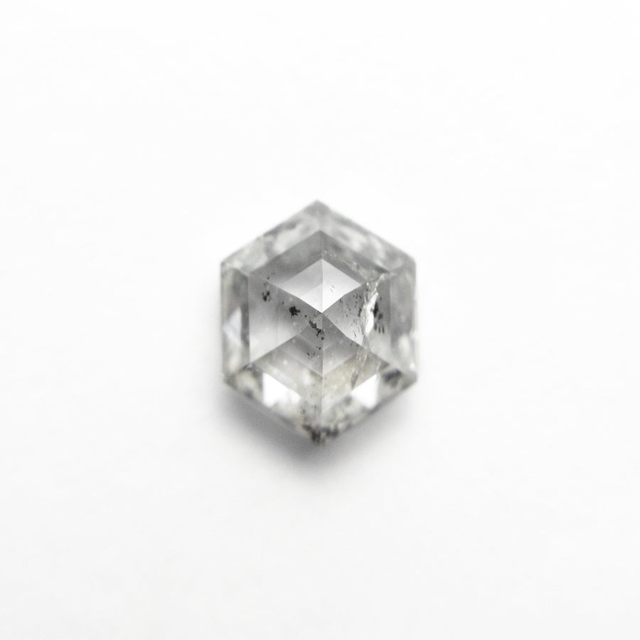 The 1.37ct 7.60x6.11x3.93mm Hexagon Step Cut 🇨🇦 24959-01 by East London jeweller Rachel Boston | Discover our collections of unique and timeless engagement rings, wedding rings, and modern fine jewellery. - Rachel Boston Jewellery