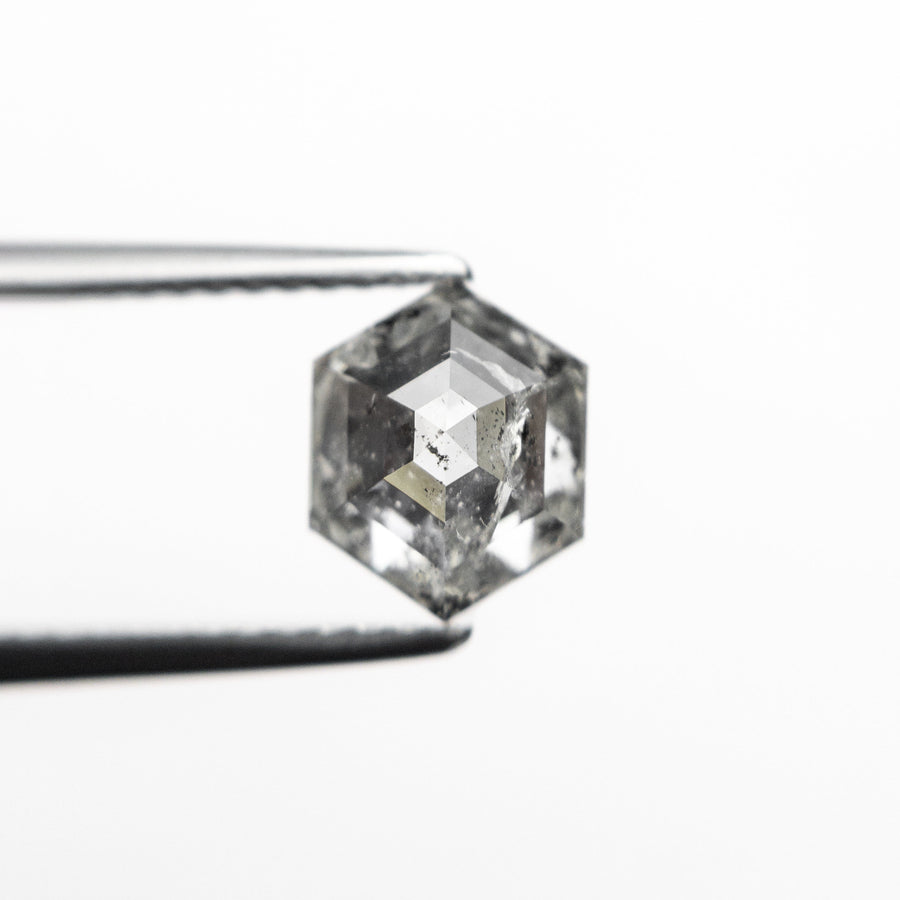 The 1.37ct 7.60x6.11x3.93mm Hexagon Step Cut 🇨🇦 24959-01 by East London jeweller Rachel Boston | Discover our collections of unique and timeless engagement rings, wedding rings, and modern fine jewellery. - Rachel Boston Jewellery