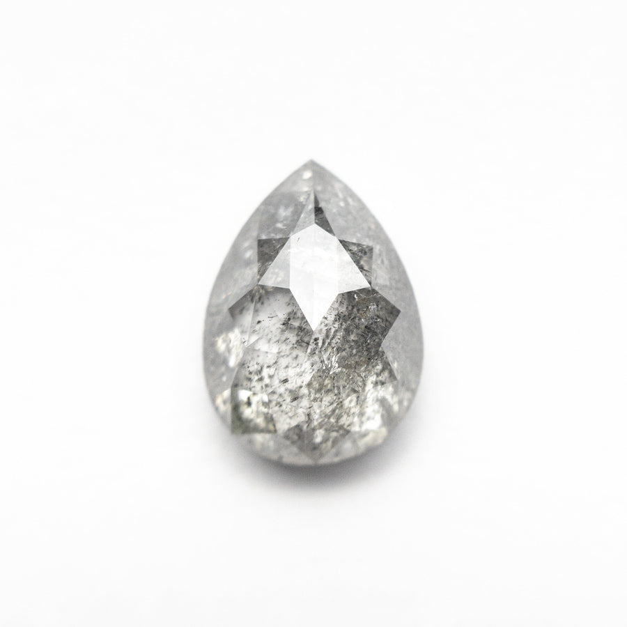 The 2.25ct 9.59x6.91x4.22mm Pear Rosecut 25450-19 by East London jeweller Rachel Boston | Discover our collections of unique and timeless engagement rings, wedding rings, and modern fine jewellery. - Rachel Boston Jewellery