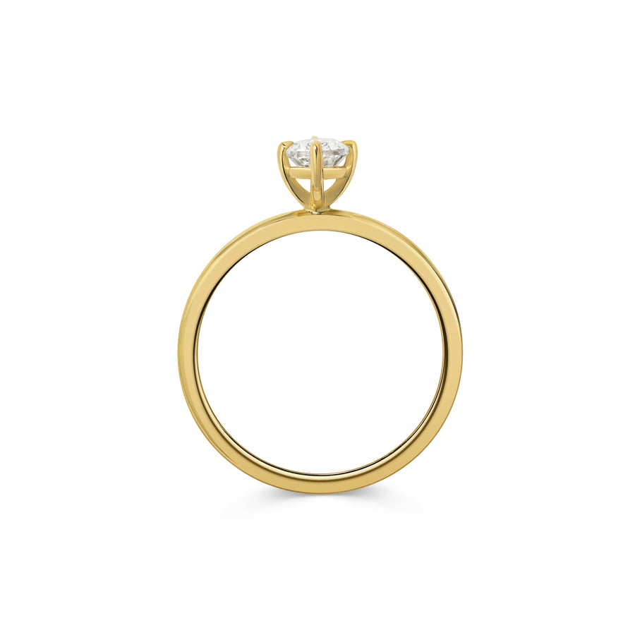 The Faye Ring by East London jeweller Rachel Boston | Discover our collections of unique and timeless engagement rings, wedding rings, and modern fine jewellery. - Rachel Boston Jewellery