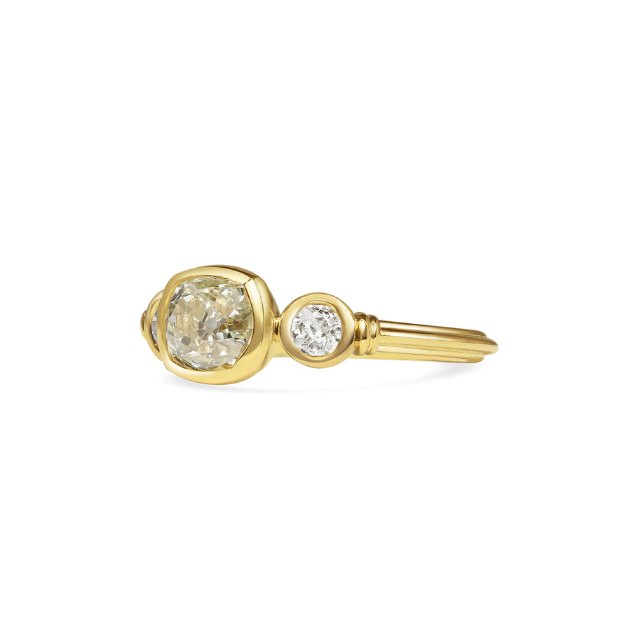 The AMBROSE Ring by East London jeweller Rachel Boston | Discover our collections of unique and timeless engagement rings, wedding rings, and modern fine jewellery. - Rachel Boston Jewellery