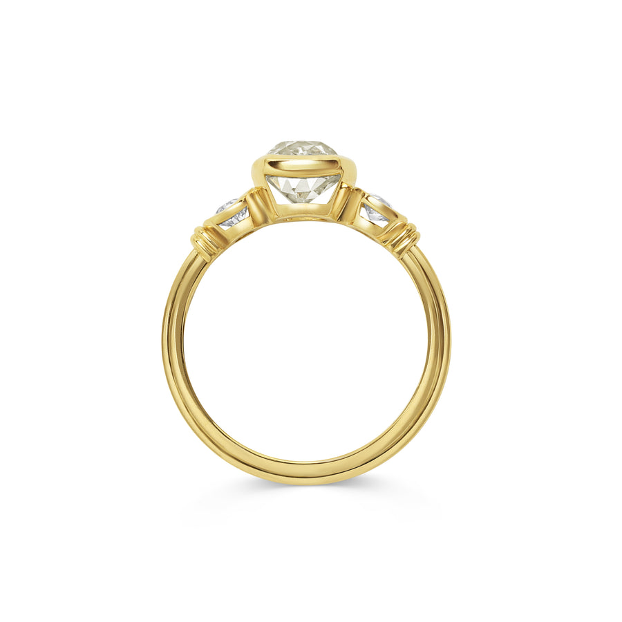 The AMBROSE Ring by East London jeweller Rachel Boston | Discover our collections of unique and timeless engagement rings, wedding rings, and modern fine jewellery. - Rachel Boston Jewellery