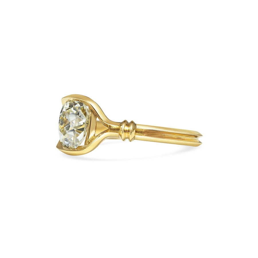 The OLWEN Ring by East London jeweller Rachel Boston | Discover our collections of unique and timeless engagement rings, wedding rings, and modern fine jewellery. - Rachel Boston Jewellery