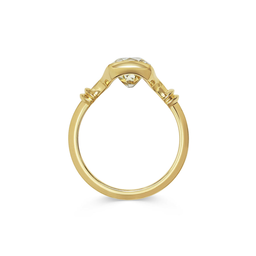 The OLWEN Ring by East London jeweller Rachel Boston | Discover our collections of unique and timeless engagement rings, wedding rings, and modern fine jewellery. - Rachel Boston Jewellery