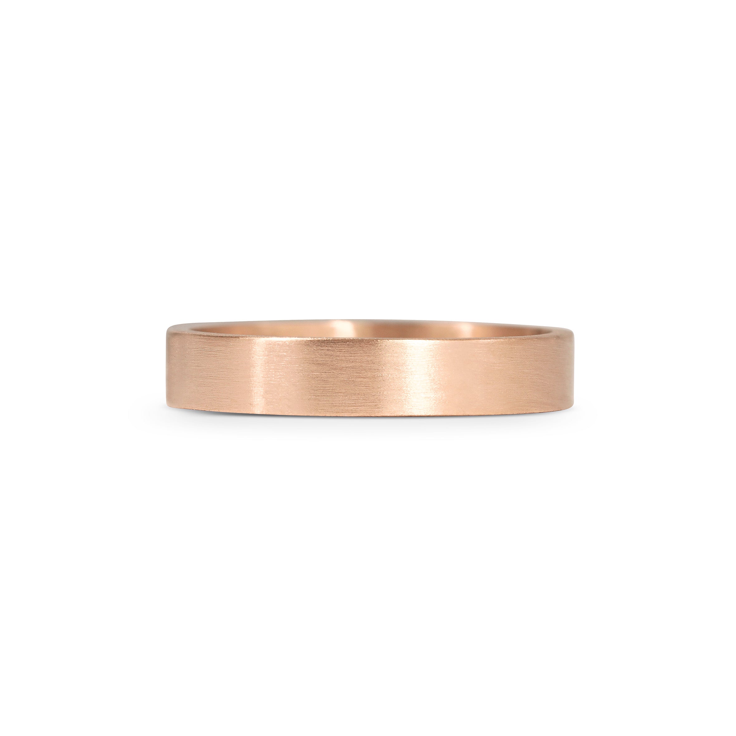 Stone finish sale wedding band