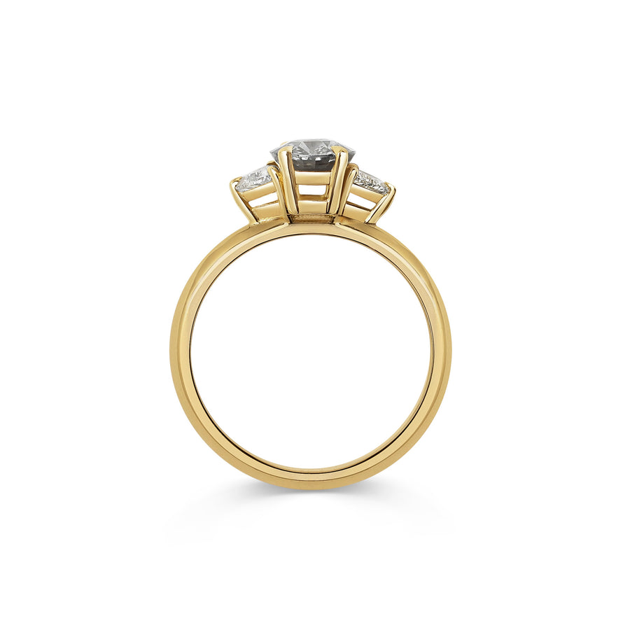 The X - Cotuhe Ring by East London jeweller Rachel Boston | Discover our collections of unique and timeless engagement rings, wedding rings, and modern fine jewellery. - Rachel Boston Jewellery