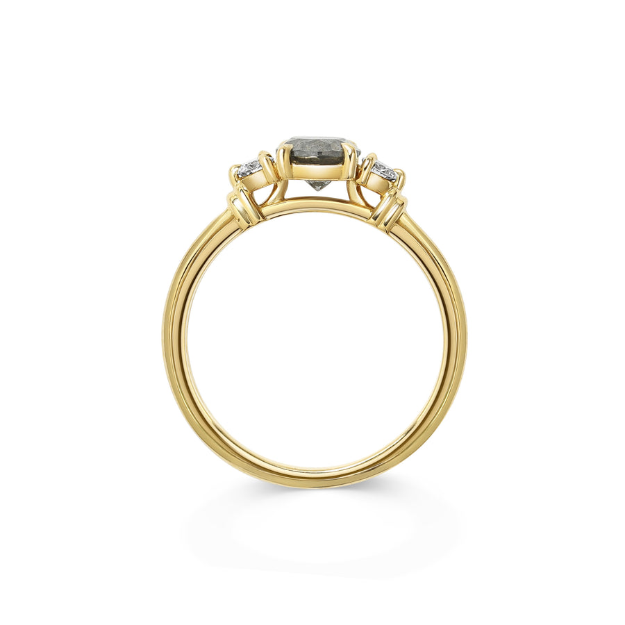 The Helike Ring by East London jeweller Rachel Boston | Discover our collections of unique and timeless engagement rings, wedding rings, and modern fine jewellery. - Rachel Boston Jewellery