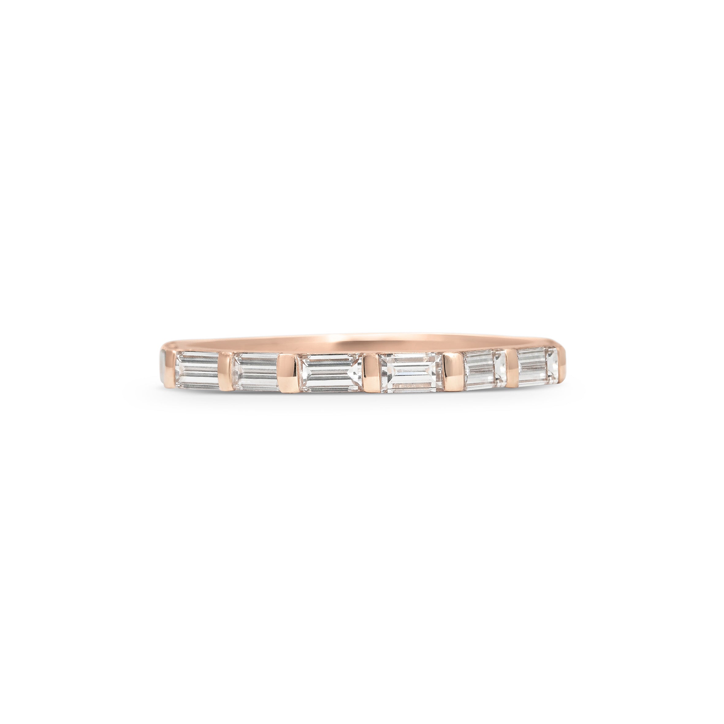 Baguette clearance ring band