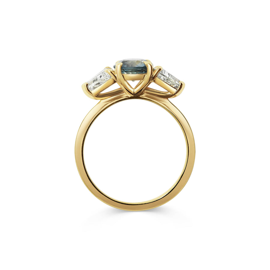 The Tunia Ring by East London jeweller Rachel Boston | Discover our collections of unique and timeless engagement rings, wedding rings, and modern fine jewellery. - Rachel Boston Jewellery