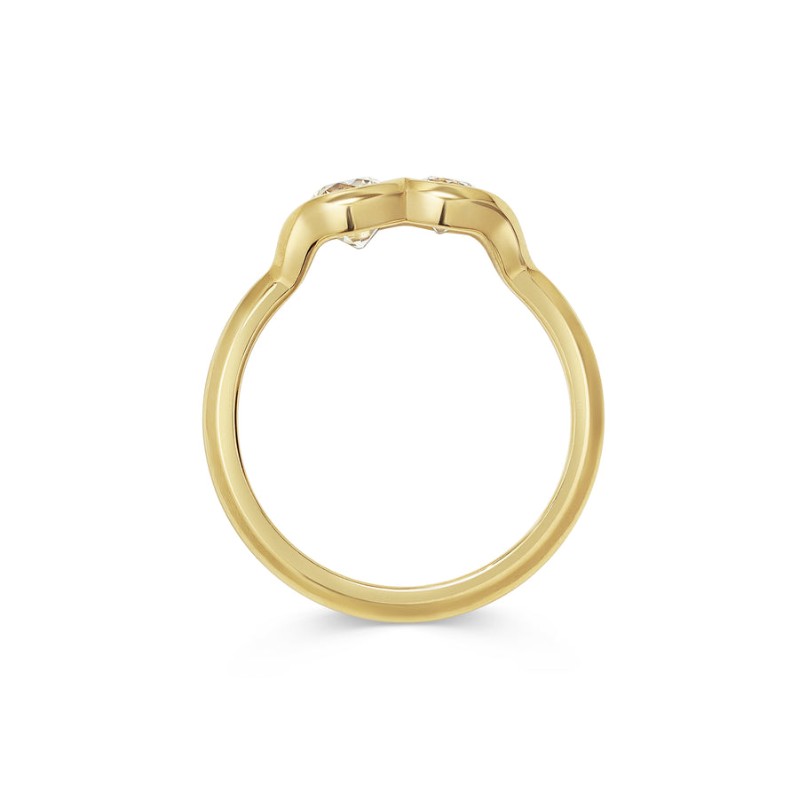 The RICARD Ring by East London jeweller Rachel Boston | Discover our collections of unique and timeless engagement rings, wedding rings, and modern fine jewellery. - Rachel Boston Jewellery